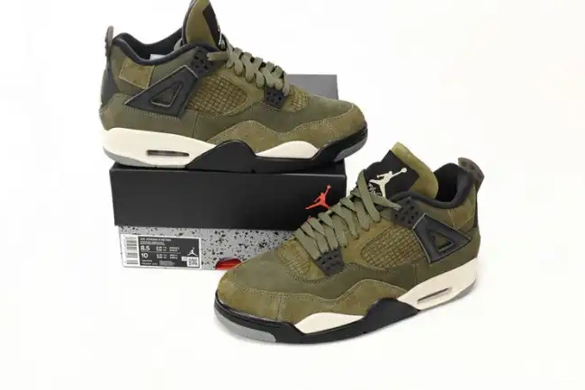 Rep MAX Air 4 Craft Medium Jordan Olive FB9927-200 0402